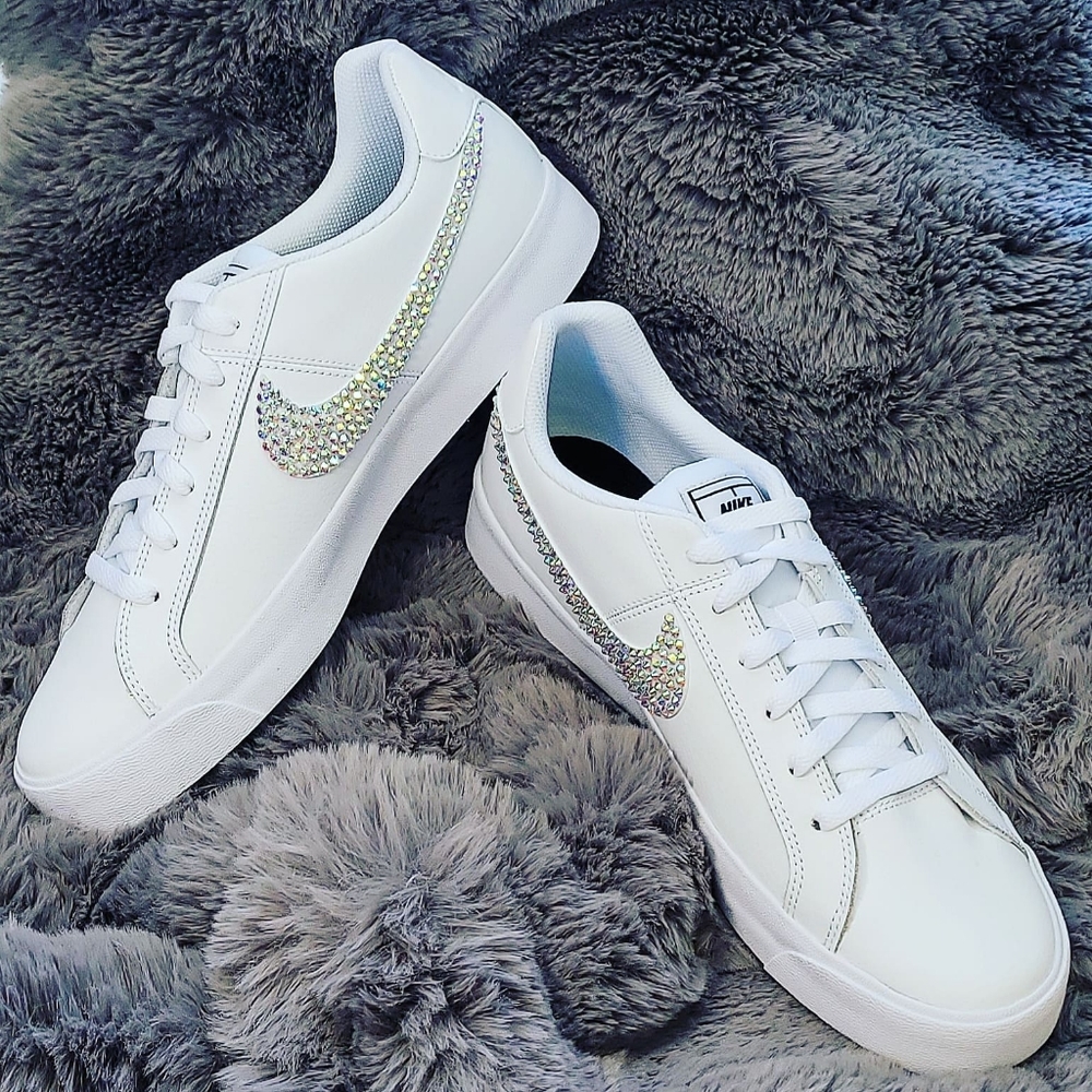 Custom One-Of-A-Kind Rhinestone Nike's